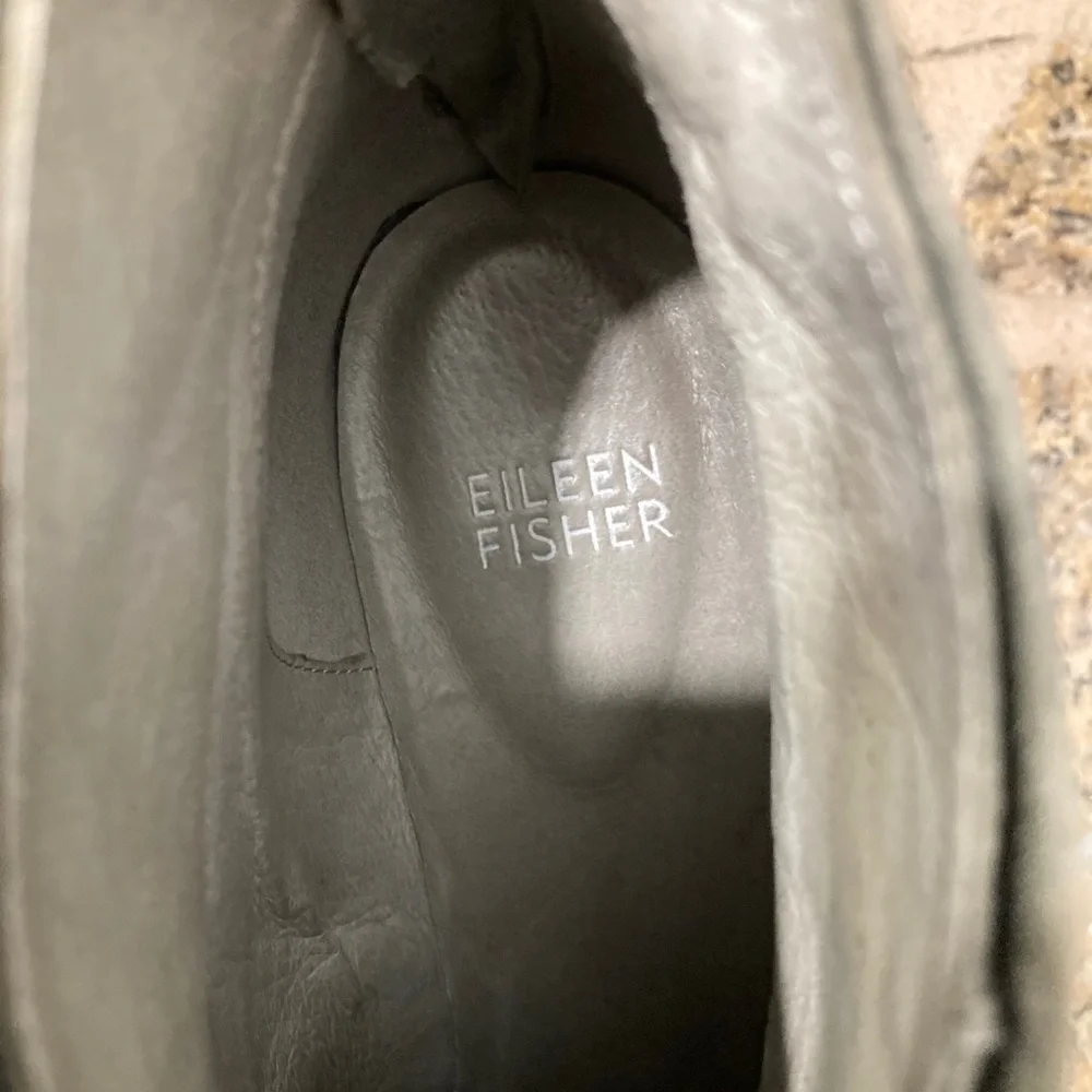 Eileen‎ Fisher boot grey suede size 7.5